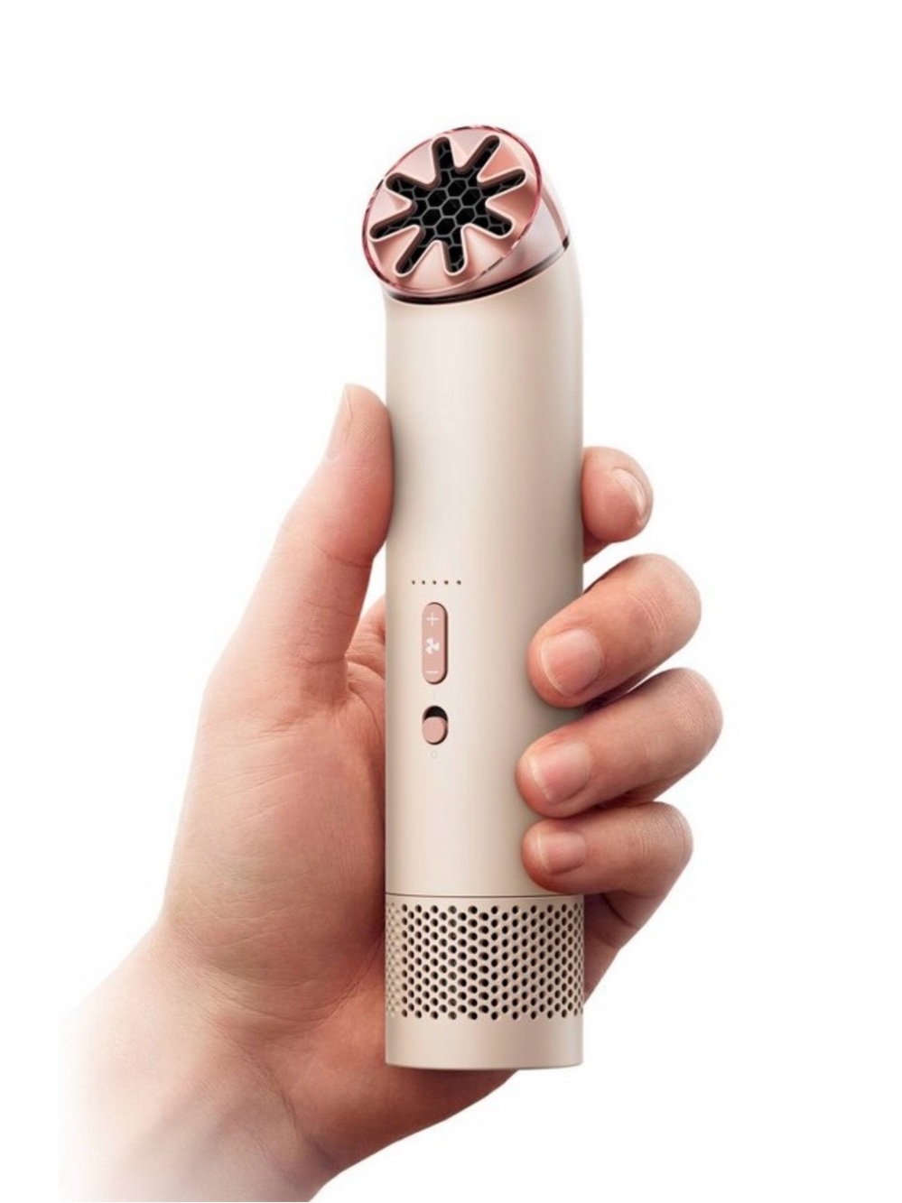 Dyson HushJet Portable Mini Cool Fan Stone/Blush (NWT)